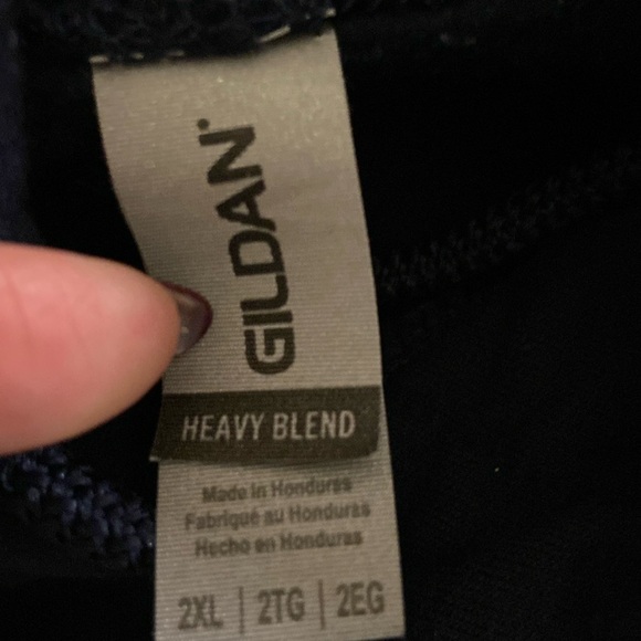 Rare MUSHROOM CAT sweatshirt navy hoodie - Picture 3 of 3